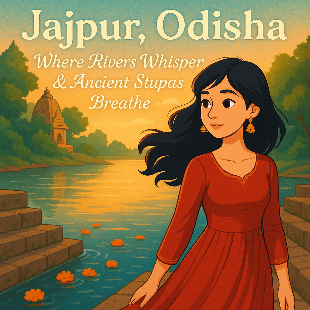 🌸 Top Places to Visit in Jajpur, Odisha: Brahmani River & Ratnagiri Buddhist Site