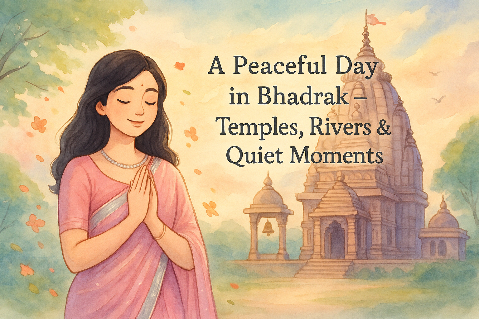 🌿 A Peaceful Day in Bhadrak – Temples, Rivers & Quiet Moments