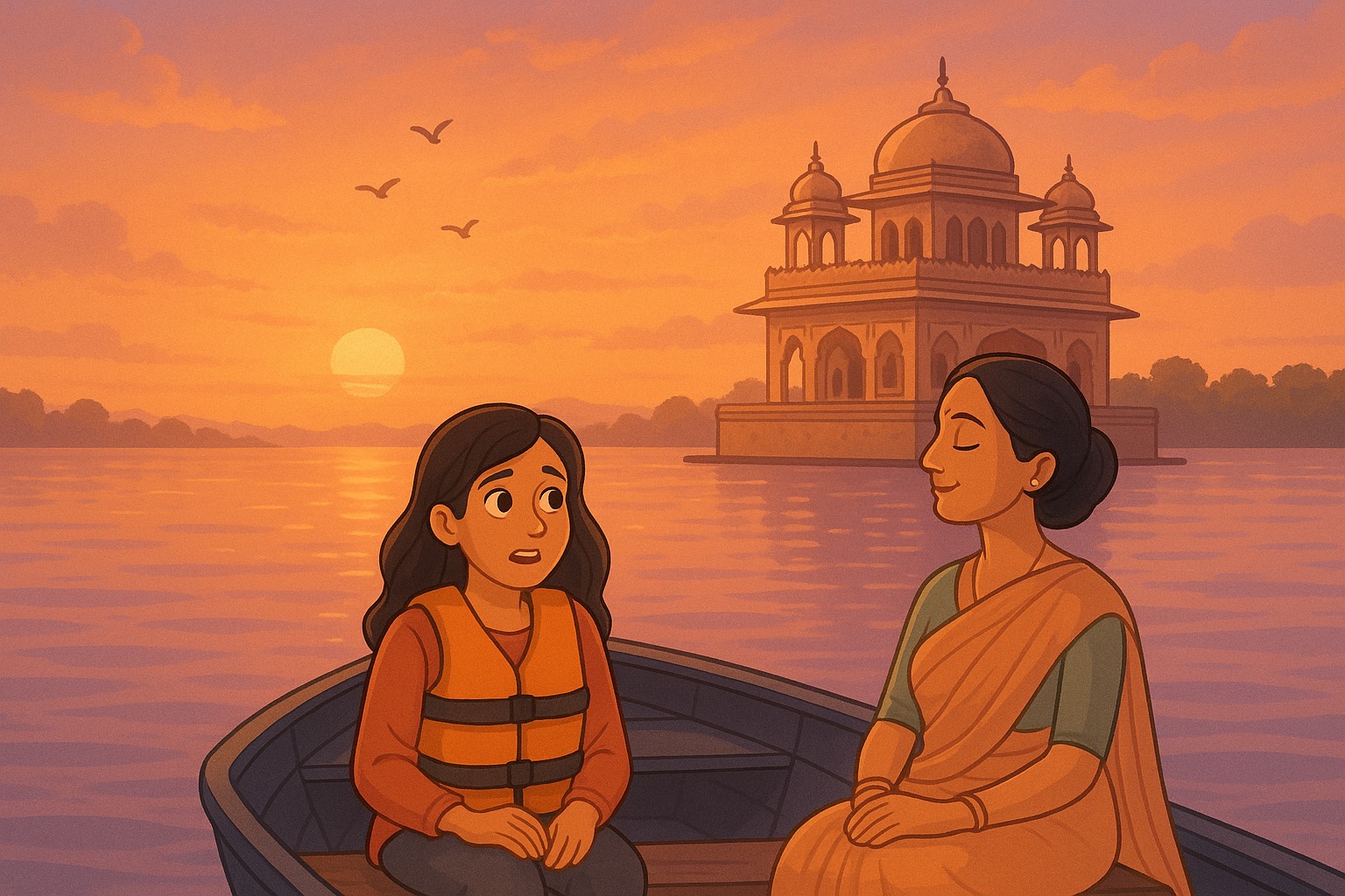 Kota Diaries – Part 8: The Last Little Escape – A Mother-Daughter Sunset at Jagmandir Palace